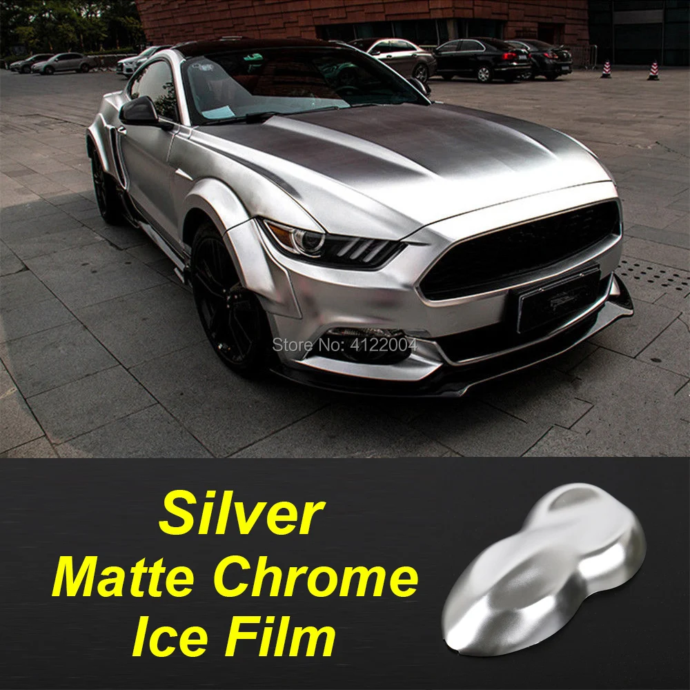 10/20/30/50cm BM Silver Car styling Plating Matte Ice Vinyl Film Sticker Car Body Wrapping Sheet Motorcycle Automobiles
10/20/30/50cm BM Silver Car styling Plating Matte Ice Vinyl Film Sticker Car Body Wrapping Sheet Motorcycle Automobiles