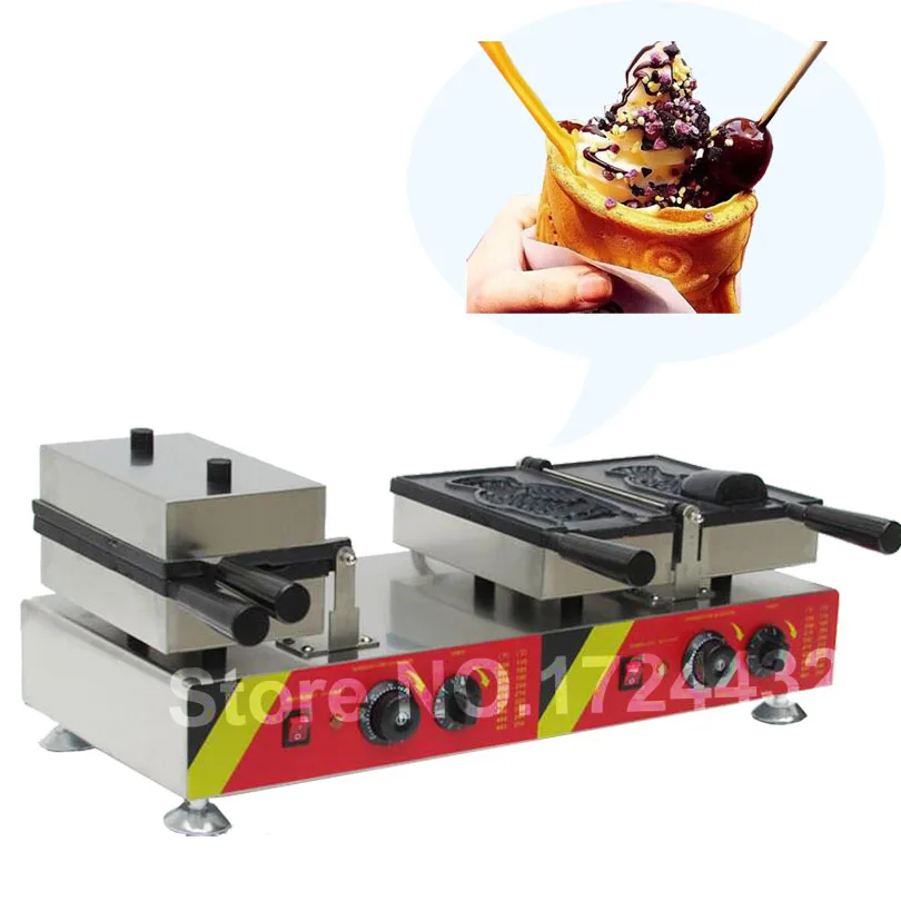 2 Pieces / Time Open Deep Mouth Ice Cream Japaneses Open Mouth Taiyaki Machine, Electric Fish Shaped Cake Machine Taiyaki Maker2
2 Pieces / Time Open Deep Mouth Ice Cream Japaneses Open Mouth Taiyaki Machine, Electric Fish Shaped Cake Machine Taiyaki Maker2