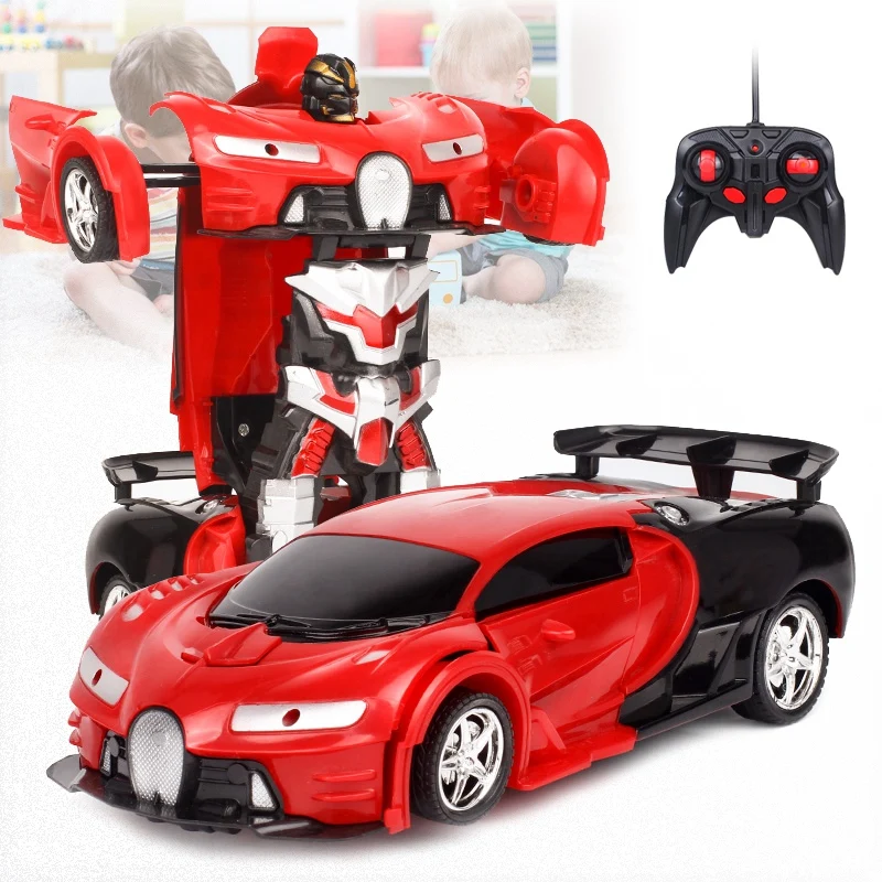 2 In 1 RC Car Sports Car Transformation Robots Models Remote Control Toy Kids(red)
2 In 1 RC Car Sports Car Transformation Robots Models Remote Control Toy Kids(red)