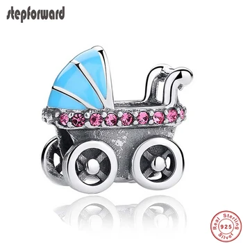 Top Quality Lovely 925 Real Siver Blue Enamel Baby Carriage Charm For Famous European Chain Or Necklace
Top Quality Lovely 925 Real Siver Blue Enamel Baby Carriage Charm For Famous European Chain Or Necklace