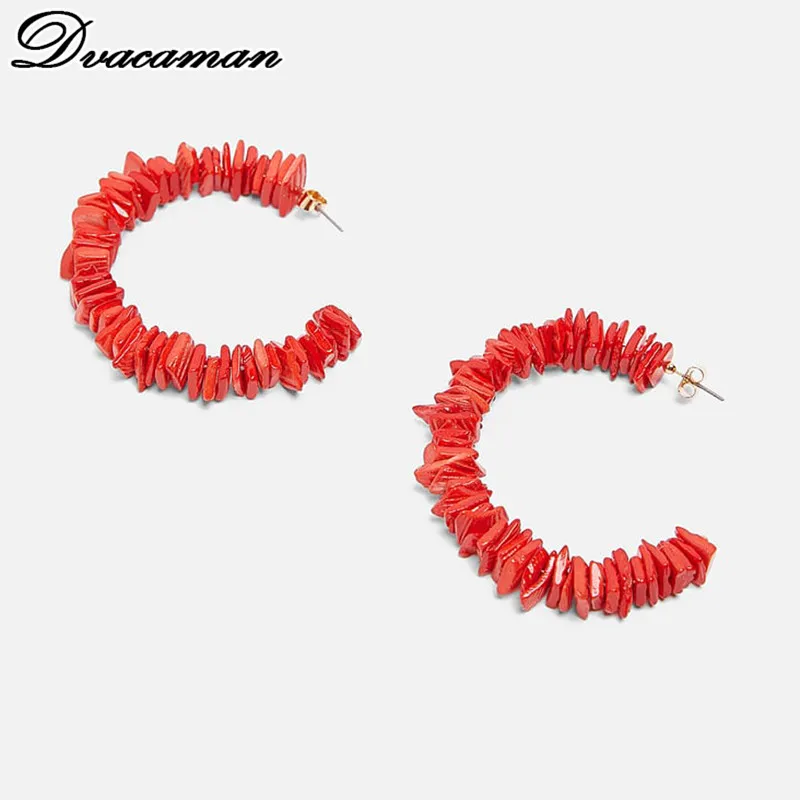 Dvacaman 2019 New Trendy ZA Red Natural Stone Drop Earrings for Women Vintage Pendant Earrings Statement Party Jewelry Wholesale
Dvacaman 2019 New Trendy ZA Red Natural Stone Drop Earrings for Women Vintage Pendant Earrings Statement Party Jewelry Wholesale
