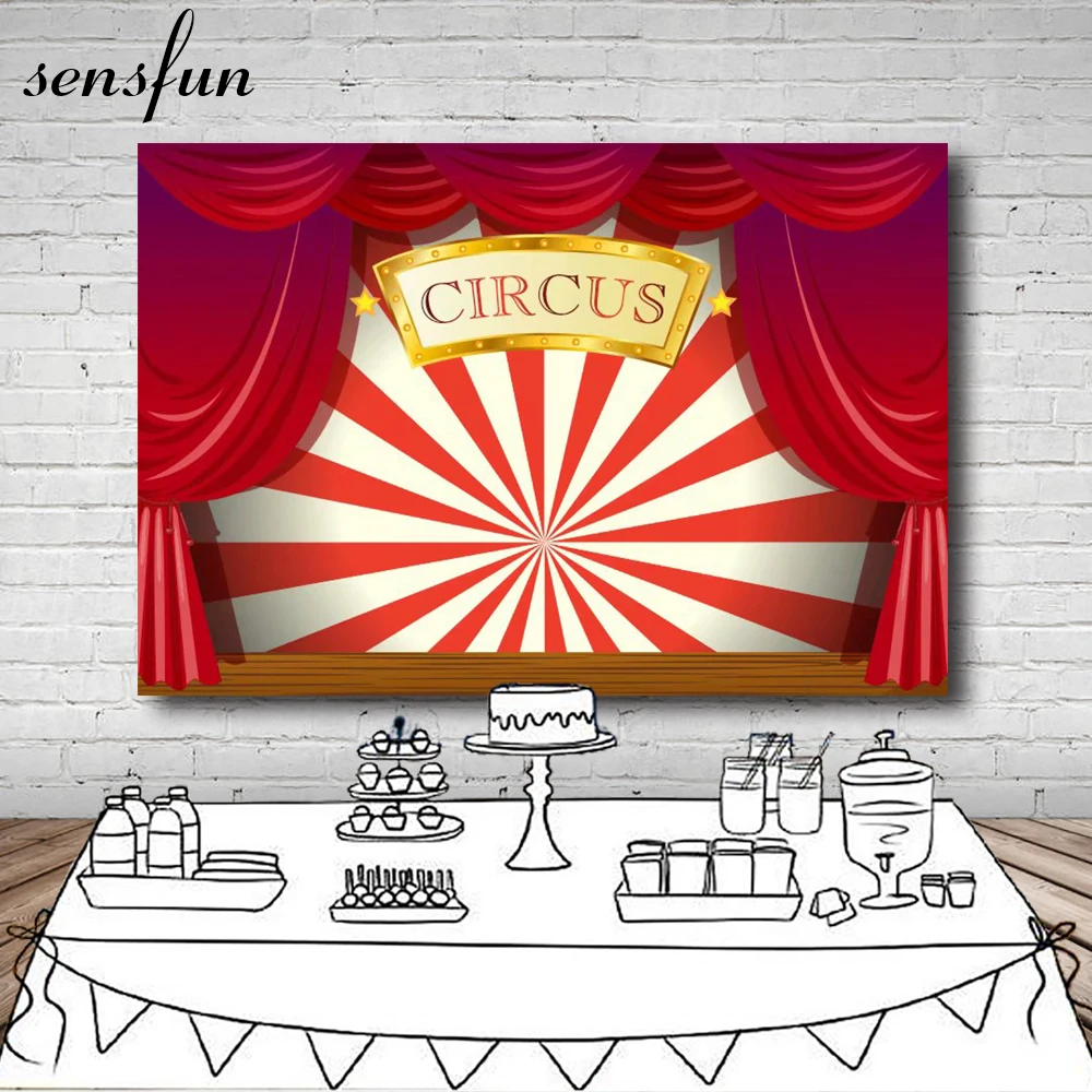 Sensfun Red Curtain Carnival Circus Party Photography Backdrop Girl Boys Birthday Party Backgrounds Photocall Vinyl
Sensfun Red Curtain Carnival Circus Party Photography Backdrop Girl Boys Birthday Party Backgrounds Photocall Vinyl
