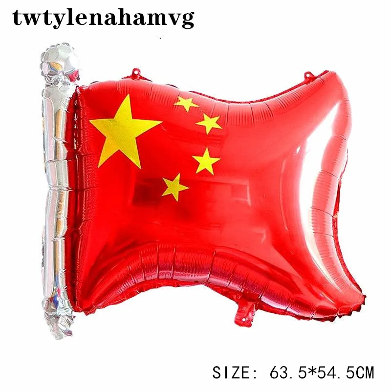 Birthday Party Anniversary CHINA National Flag Red Heart Ballon Olympic Games Country Mark Grand Event theme Decoration Tool
Birthday Party Anniversary CHINA National Flag Red Heart Ballon Olympic Games Country Mark Grand Event theme Decoration Tool