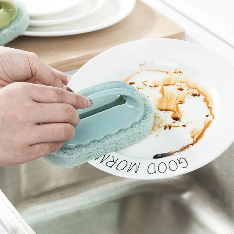 Bath Brush Tiles Brush For Dishes Magic emery Floor Strong Decontamination Sponge Cleaning Brush For Pot with handle Accessories
Bath Brush Tiles Brush For Dishes Magic emery Floor Strong Decontamination Sponge Cleaning Brush For Pot with handle Accessories