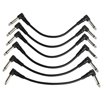SEWS-Irin Guitar Effect Pedal Cables Connecting Line 6.35Mm Patch Pedal Cable 21Cm Right Angle Cord Copper Wire Guitar Accesso
SEWS-Irin Guitar Effect Pedal Cables Connecting Line 6.35Mm Patch Pedal Cable 21Cm Right Angle Cord Copper Wire Guitar Accesso