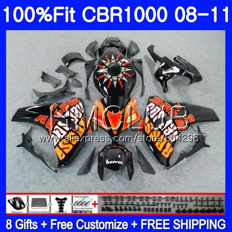 Injection For HONDA CBR1000 RR Hot Repsol CBR1000RR 08 09 10 11 70HM.8 CBR 1000 RR CBR 1000RR 2008 2009 2010 2011 Fairing kit
Injection For HONDA CBR1000 RR Hot Repsol CBR1000RR 08 09 10 11 70HM.8 CBR 1000 RR CBR 1000RR 2008 2009 2010 2011 Fairing kit