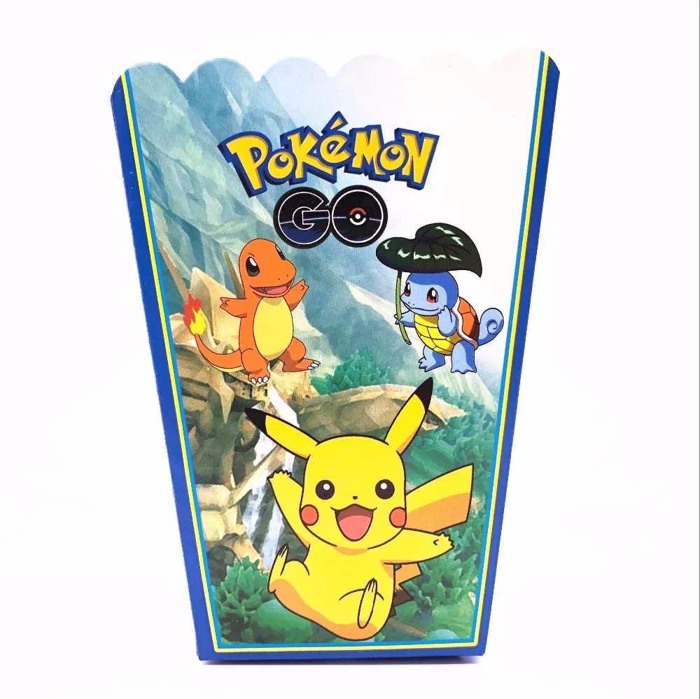 30pcs Gift Box Candy Box Pokemon Popcorn box Theme Kid Boy Birthday Party supplies Decoration
30pcs Gift Box Candy Box Pokemon Popcorn box Theme Kid Boy Birthday Party supplies Decoration