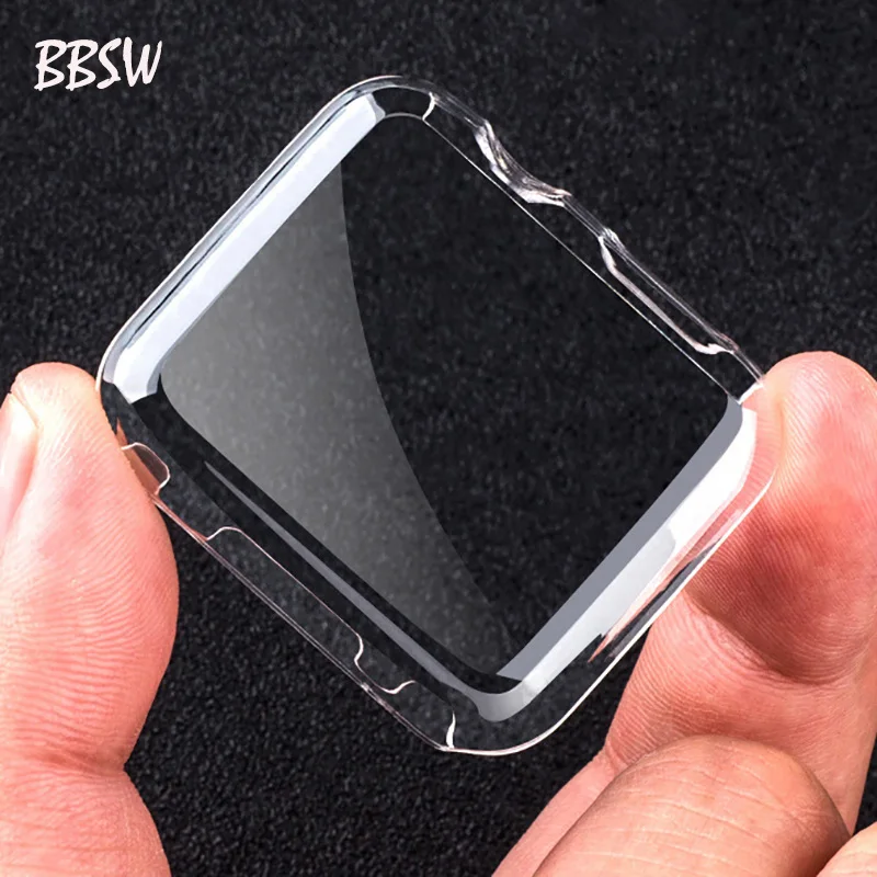 BBSW Ultra Thin Hard PC Plastic Transparent Protective Cover Case Clear Shell for iWatch Apple Watch Series 1/2/3 38mm 42mm
BBSW Ultra Thin Hard PC Plastic Transparent Protective Cover Case Clear Shell for iWatch Apple Watch Series 1/2/3 38mm 42mm