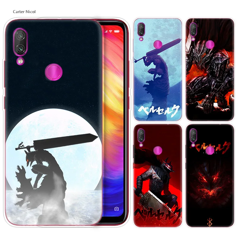 Silicone Case for Xiaomi Redmi Note 7 6 5 Plus Mi A2 8 Lite Pro Prime Play Phone Cases Cover berserk guts anime
Silicone Case for Xiaomi Redmi Note 7 6 5 Plus Mi A2 8 Lite Pro Prime Play Phone Cases Cover berserk guts anime