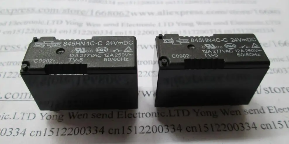 HOT NEW relay 845HN-1C-C-24VDC 845HN-1C-C 24VDC 845HN-1C 845HN DC24V DIP5 10pcs/lot
HOT NEW relay 845HN-1C-C-24VDC 845HN-1C-C 24VDC 845HN-1C 845HN DC24V DIP5 10pcs/lot