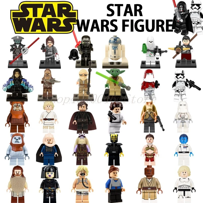 Legoing StarWars Set In Block Kallus Anakin Robert Darth Vader Building Block Compatible Handheld weapon Figures Toy
Legoing StarWars Set In Block Kallus Anakin Robert Darth Vader Building Block Compatible Handheld weapon Figures Toy