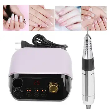 30W professional Portable designed Electric Nail Drill Manicure Pedicure Machine 25000 RPM LED Display EU Plug 110-220V
30W professional Portable designed Electric Nail Drill Manicure Pedicure Machine 25000 RPM LED Display EU Plug 110-220V