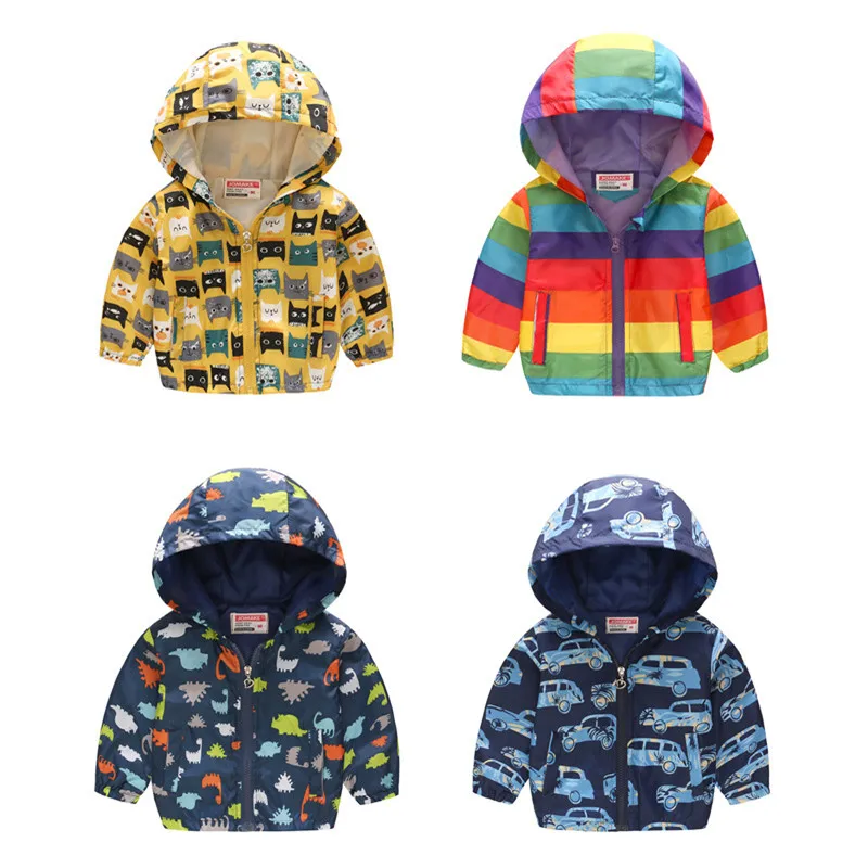 Children Toddler Boy Cute Cartoon Jackets Summer Windproof Baby Casual Costume For Kids Outerwear & Coats Jacket For Boy 2-8T
Children Toddler Boy Cute Cartoon Jackets Summer Windproof Baby Casual Costume For Kids Outerwear & Coats Jacket For Boy 2-8T