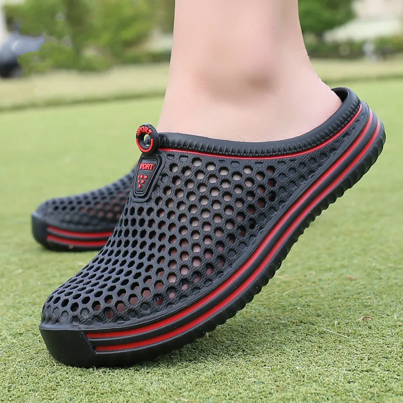 Dropshiping Comfortable Pool Men Sandals Summer Outdoor Beach Shoes Slip on Garden Clogs Casual Water Shower Slippers Unisex
Dropshiping Comfortable Pool Men Sandals Summer Outdoor Beach Shoes Slip on Garden Clogs Casual Water Shower Slippers Unisex