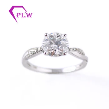Provence Jewelry 14K White Gold 1ct 6.5mm 1mm 0.8mm D Color Moissanite Diamond Solitaire Ring Engagement Ring For Women Wedding
Provence Jewelry 14K White Gold 1ct 6.5mm 1mm 0.8mm D Color Moissanite Diamond Solitaire Ring Engagement Ring For Women Wedding