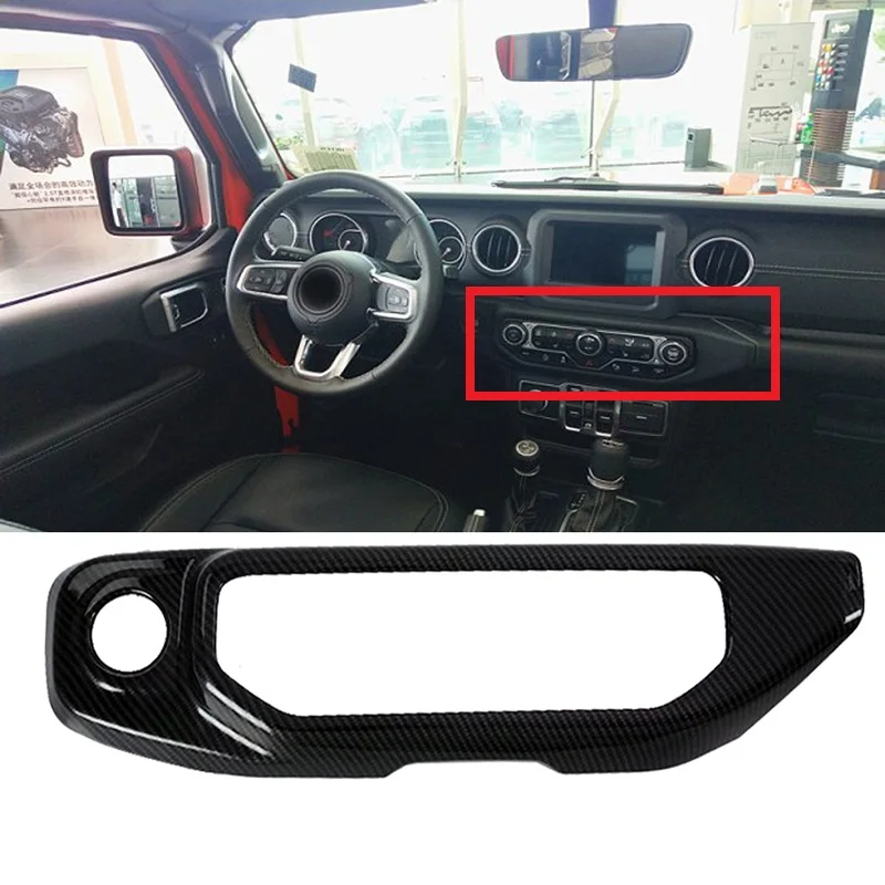 For Jeep Wrangler JL 2018 2019 ABS Carbon fiber look Interior Air Condition Panel Cover Trim 1pcs Left Hand Drive!
For Jeep Wrangler JL 2018 2019 ABS Carbon fiber look Interior Air Condition Panel Cover Trim 1pcs Left Hand Drive!
