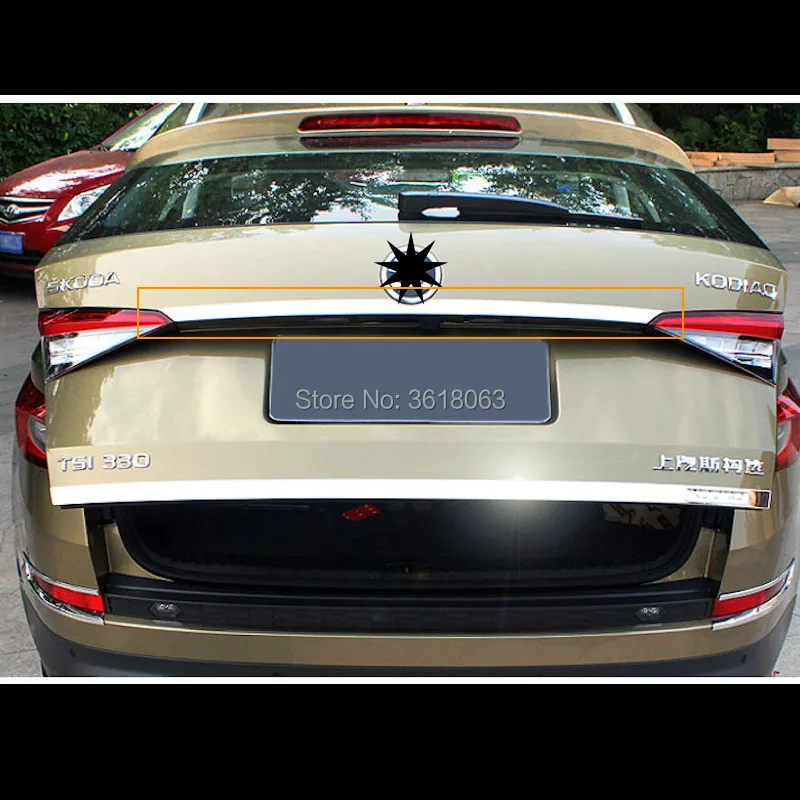 For Skoda Kodiaq 2017 2018 Rear Trunk Door Logo Tail Gate Trims Cover Strip Stainless Steel Stickers Car-styling Accessories
For Skoda Kodiaq 2017 2018 Rear Trunk Door Logo Tail Gate Trims Cover Strip Stainless Steel Stickers Car-styling Accessories