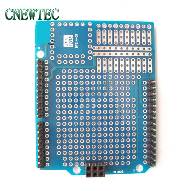 Standard Proto Screw Shield Board For Arduino Compatible Improved version support A6 A7 double-side PCB
Standard Proto Screw Shield Board For Arduino Compatible Improved version support A6 A7 double-side PCB