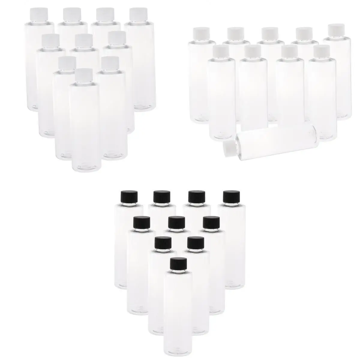 30x 200ml Clear Empty Plastic Bottles & Screw Cap, Travel Refillable Containers For Shampoo, Lotions, Liquid Body Soap, Creams
30x 200ml Clear Empty Plastic Bottles & Screw Cap, Travel Refillable Containers For Shampoo, Lotions, Liquid Body Soap, Creams