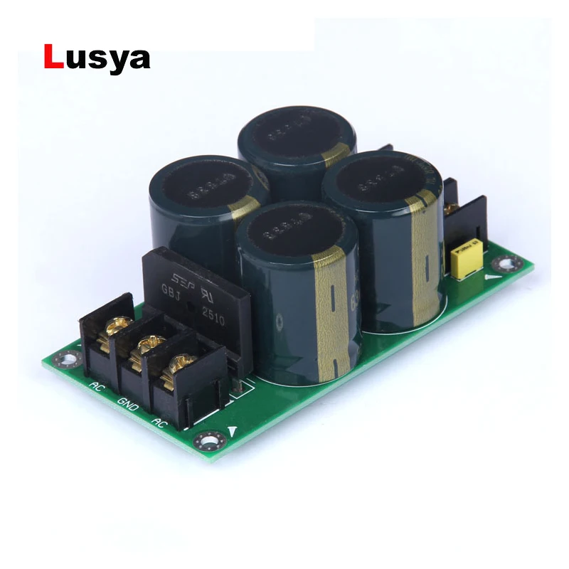 Hifi Capacitor Filter Power Amplifiers Board 3300uf 63V*4 Audio Rectifier Power Supply Assembled 25mm capacitor position T0018
Hifi Capacitor Filter Power Amplifiers Board 3300uf 63V*4 Audio Rectifier Power Supply Assembled 25mm capacitor position T0018