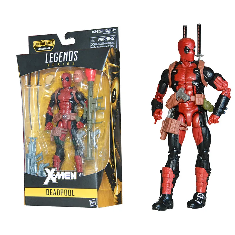 

Marvel Avengers X-Men Legends Deadpool PVC Action Figure Toys Anime Collectible Model Toys Movable Doll Best Gift