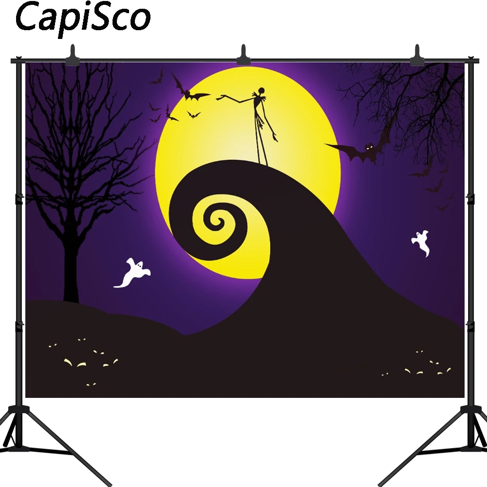 Capisco photography backdrops Halloween Jake moon ghost party background photo studio photocall shoot props photobooth
Capisco photography backdrops Halloween Jake moon ghost party background photo studio photocall shoot props photobooth