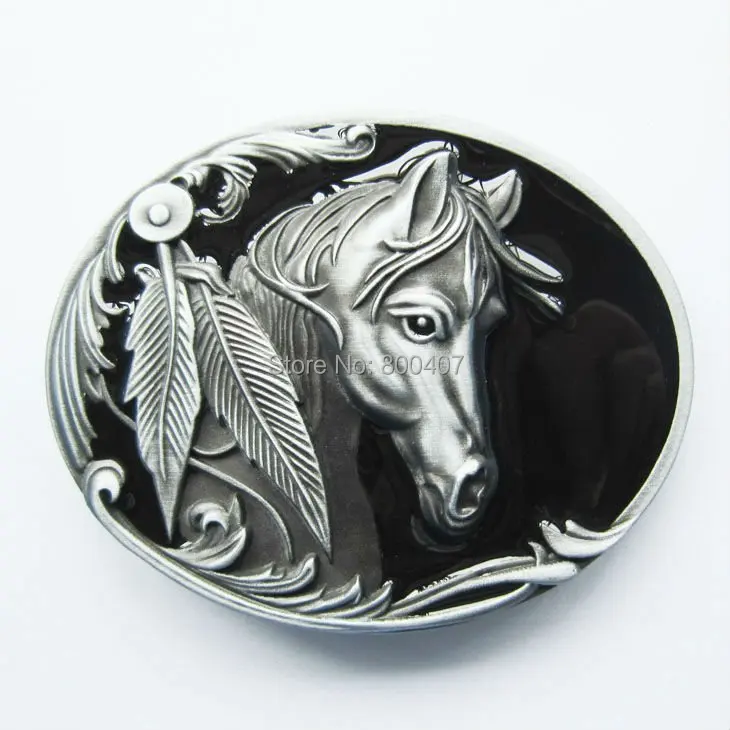 Men Belt Buckle Horse With Feather On Belt Buckle BUCKLE-WT057 Free Shipping Gurtelschnalle Boucle de ceinture
Men Belt Buckle Horse With Feather On Belt Buckle BUCKLE-WT057 Free Shipping Gurtelschnalle Boucle de ceinture