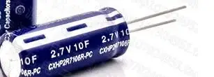 100PCS super 2.7V10F 10*30 farad 
100PCS super 2.7V10F 10*30 farad