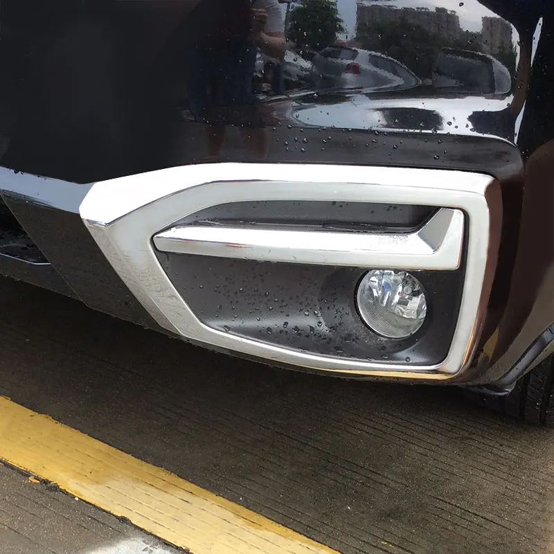 2PCS Chrome Bright Silver Auto Exterior Front Fog Lamp Cover Trim for Subaru Forester SJ 2016 2017 2018 Facelift Car Accessories
2PCS Chrome Bright Silver Auto Exterior Front Fog Lamp Cover Trim for Subaru Forester SJ 2016 2017 2018 Facelift Car Accessories