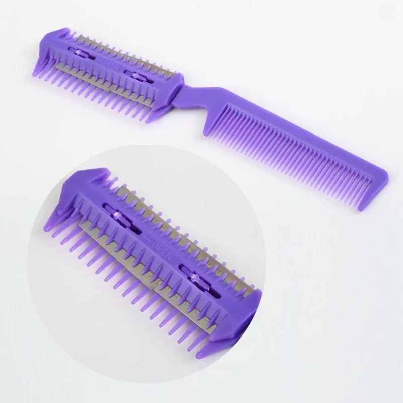 Hair Trimmer Random 1PC New Hair Razor Cutting Thinning Comb With Blades DIY Hair Care Hair Brush Salon DIY Tool
Hair Trimmer Random 1PC New Hair Razor Cutting Thinning Comb With Blades DIY Hair Care Hair Brush Salon DIY Tool