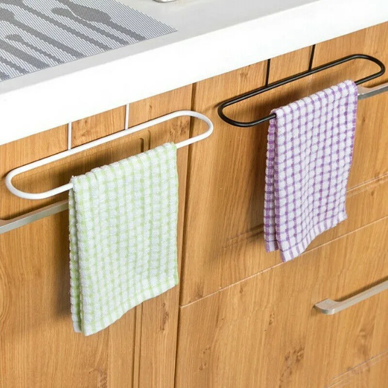 Kitchen Cupboard Towel Rack Hanging Holder Organizer Bathroom Cabinet Hanger Household Non-punching
Kitchen Cupboard Towel Rack Hanging Holder Organizer Bathroom Cabinet Hanger Household Non-punching