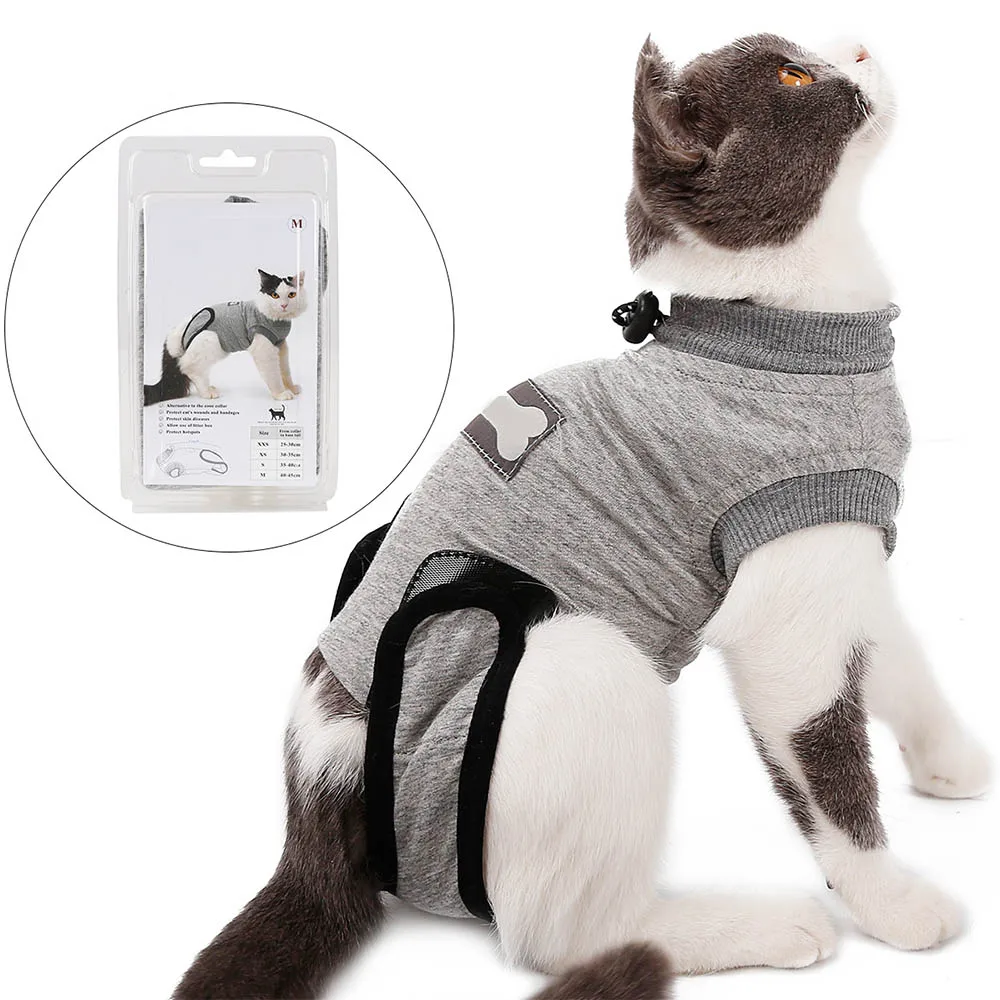 Cats Dog Pet Clothes Recovery Suit For Cat Sterilization Care Wipe Medicine Prevent Lick After Surgery Wear Weaning Suit
Cats Dog Pet Clothes Recovery Suit For Cat Sterilization Care Wipe Medicine Prevent Lick After Surgery Wear Weaning Suit