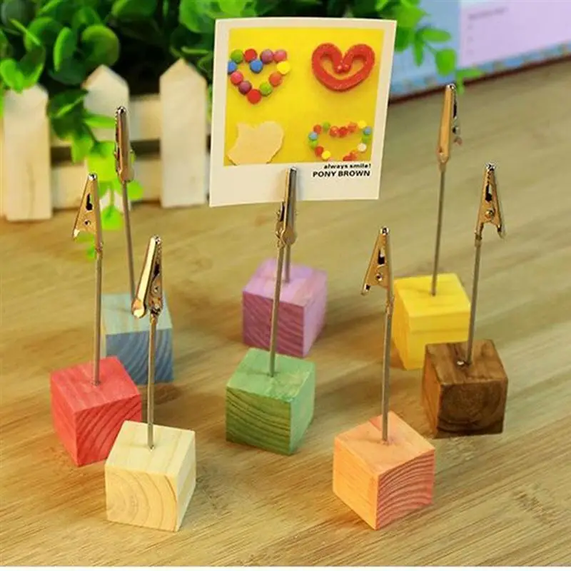 8Pcs/Set Color Cube Stand Wire Desk Card Note Picture Memo Photo Clip Holder Table Wedding Party Place Favor Personalized Gift
8Pcs/Set Color Cube Stand Wire Desk Card Note Picture Memo Photo Clip Holder Table Wedding Party Place Favor Personalized Gift