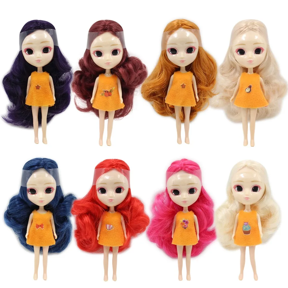 Mini Pullip Blyth Doll No Bangs Normal Body with Random Dress DIY Fashion Toys Free Shipping
Mini Pullip Blyth Doll No Bangs Normal Body with Random Dress DIY Fashion Toys Free Shipping