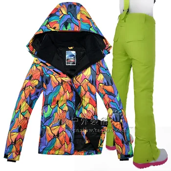 GSOU SNOW Women Ski Suit Snowboard Suit Waterproof Windproof Sport Wear Jacket Pant Female Thermal Clothing Trouser Winter Suit
GSOU SNOW Women Ski Suit Snowboard Suit Waterproof Windproof Sport Wear Jacket Pant Female Thermal Clothing Trouser Winter Suit
