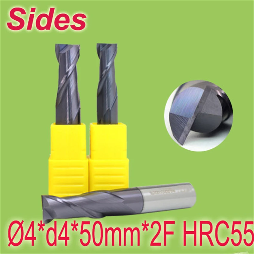 4*d4*50mm*2F HRC55 Tungsten Carbide Square End Mill 2F Flat Spiral Flute Endmill Cutter Free Shipping
4*d4*50mm*2F HRC55 Tungsten Carbide Square End Mill 2F Flat Spiral Flute Endmill Cutter Free Shipping