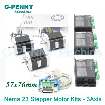 3Axis CNC stepper motor control kits name23 stepping motor + Driver 24-50VDC + Power supply switch 400w 36v+5axis breakout board
3Axis CNC stepper motor control kits name23 stepping motor + Driver 24-50VDC + Power supply switch 400w 36v+5axis breakout board