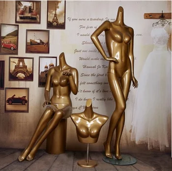 Hot Sale!! Best Quality New Style Full Body Golden Female Mannequin Women Model On Sale
Hot Sale!! Best Quality New Style Full Body Golden Female Mannequin Women Model On Sale