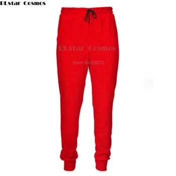 PLstar Cosmos 2018 New Fashion Mens 3D trousers Red/Green/Black/Pink Pure color Print Men/Women Harajuku Casual joggers Pants 
PLstar Cosmos 2018 New Fashion Mens 3D trousers Red/Green/Black/Pink Pure color Print Men/Women Harajuku Casual joggers Pants