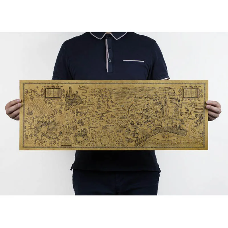 Free shipping,Harry Potter Magic world map Famous view/kraft paper/Cafe/bar poster/ Retro Poster/decorative painting 72x26cm
Free shipping,Harry Potter Magic world map Famous view/kraft paper/Cafe/bar poster/ Retro Poster/decorative painting 72x26cm