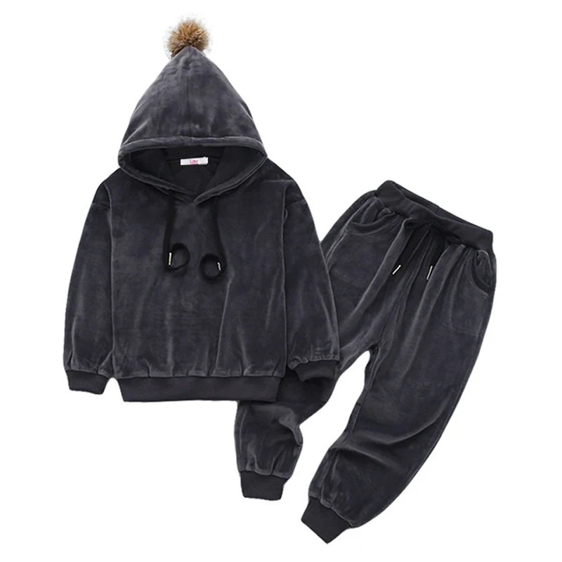 2019 Autumn Children Clothing Sets Winter Toddler Boys Clothes Velvet Hoodies Kids Tracksuit Sport Suit For Girls Clothes Outfit
2019 Autumn Children Clothing Sets Winter Toddler Boys Clothes Velvet Hoodies Kids Tracksuit Sport Suit For Girls Clothes Outfit