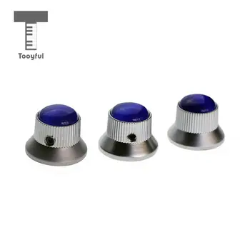 Tooyful 3 Pcs Metal Guitar Knobs Nickel Plated for Electric Guitar Control Knob Blue
Tooyful 3 Pcs Metal Guitar Knobs Nickel Plated for Electric Guitar Control Knob Blue