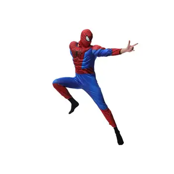 Free Shipping Adult Halloween Costume Adult Male Cosplay Spider Man Jumpsuits Tights Party Event Performance Costume
Free Shipping Adult Halloween Costume Adult Male Cosplay Spider Man Jumpsuits Tights Party Event Performance Costume