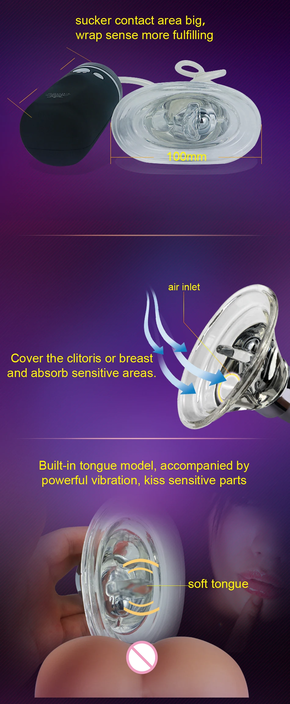 Luoge 10 Speed Tongue Licking Vibrator Clitoris Vaginal Stimulation Pussy Pump Oral Sucking Vibrating Adult Sex Toys for Women 3 Luoge 10 Speed Tongue Licking Vibrator Clitoris Vaginal Stimulation Pussy Pump Oral Sucking Vibrating Adult Sex Toys for Women 3