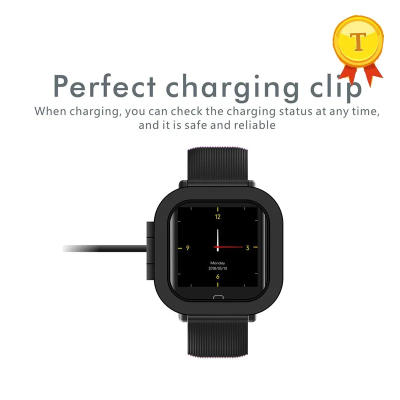 best selling health sport smart bracelet fitness tracker blood pressure with large color screen display heart rate wristband | Электроника