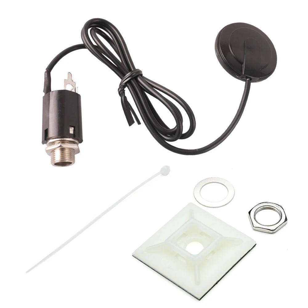 Acoustic Guitar Pickup Piezo Contact Microphone Transducer Pickup System With 6.35mm Jack for Guitar Ukulele Violin Instruments
Acoustic Guitar Pickup Piezo Contact Microphone Transducer Pickup System With 6.35mm Jack for Guitar Ukulele Violin Instruments