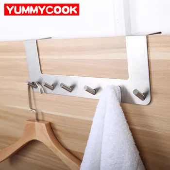 Stainless Steel Bathroom Storage Racks Cupboard Door Hat Clothes Holders Kitchen Hanger Home Organization Accessories Supplies
Stainless Steel Bathroom Storage Racks Cupboard Door Hat Clothes Holders Kitchen Hanger Home Organization Accessories Supplies