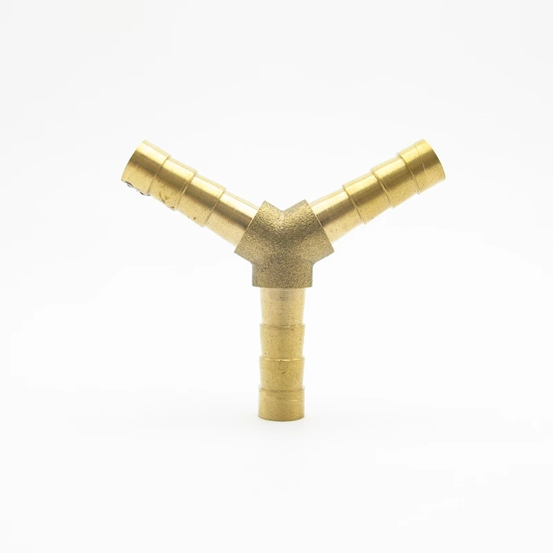 6mm Hose Barb Equal Y Type 3 Way Brass Barbed Pipe Fitting Coupler Connector Adapter For Fuel Gas Water
6mm Hose Barb Equal Y Type 3 Way Brass Barbed Pipe Fitting Coupler Connector Adapter For Fuel Gas Water