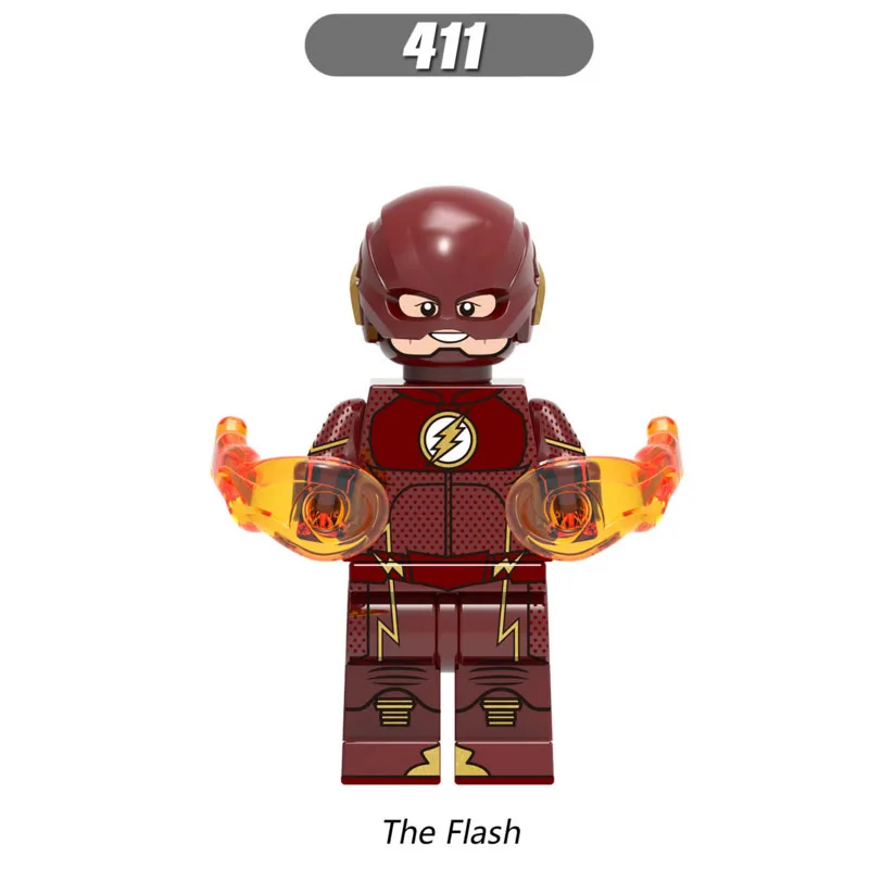 Single Sale Super Heroes Star Wars 411 The Flash Model Mini Building Blocks Figure Brick Toy kids gift Compatible Legoed Ninjaed
Single Sale Super Heroes Star Wars 411 The Flash Model Mini Building Blocks Figure Brick Toy kids gift Compatible Legoed Ninjaed