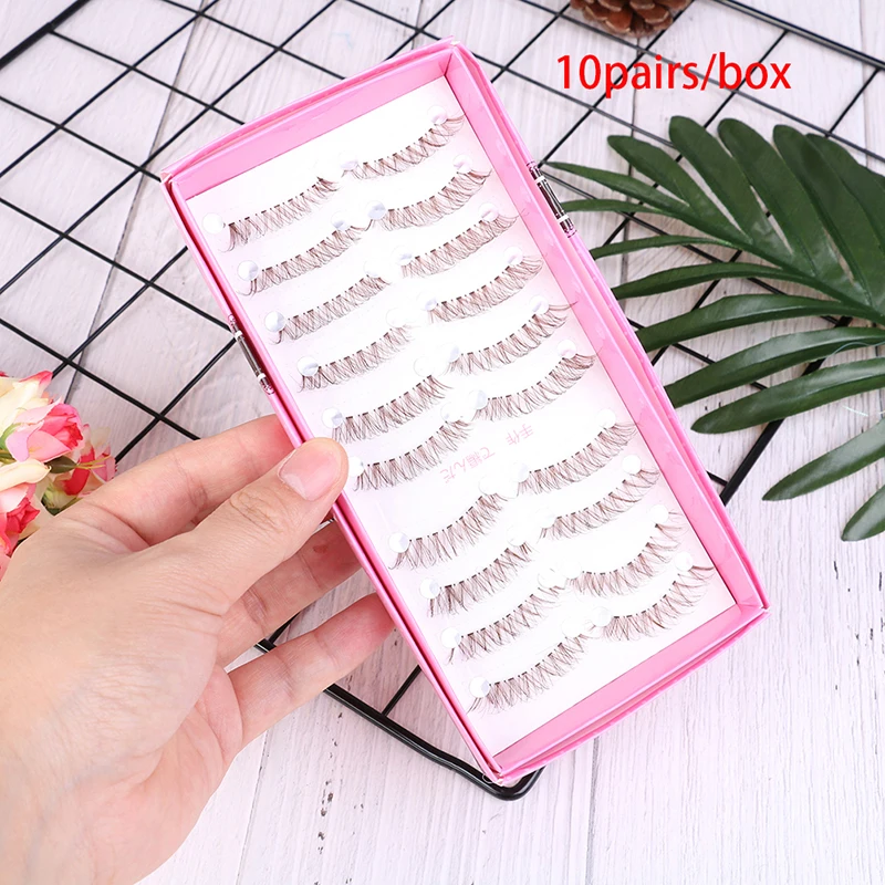 5Pairs Handmade Make Up Extension Natural Brown Coffee False Eyelashes Eye Lashes
5Pairs Handmade Make Up Extension Natural Brown Coffee False Eyelashes Eye Lashes